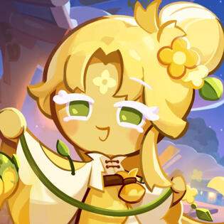 golden osmanthus cookie